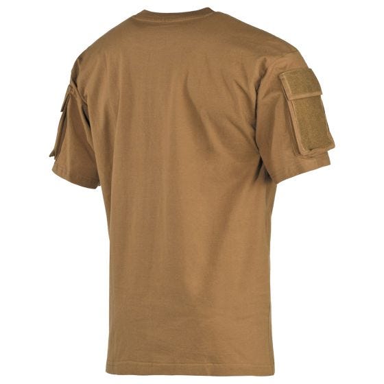 MFH Camicia a maniche corte US Con tasche sulle maniche - Coyote
