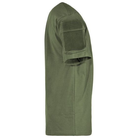MFH Camicia a maniche corte US Con tasche sulle maniche - OD Green