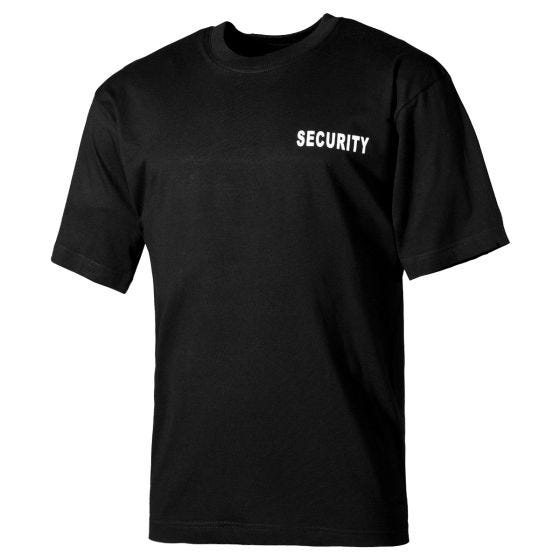 MFH T-shirt Security - Nero