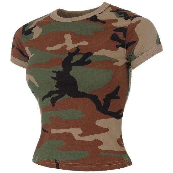 MFH T-shirt US da donna - Woodland