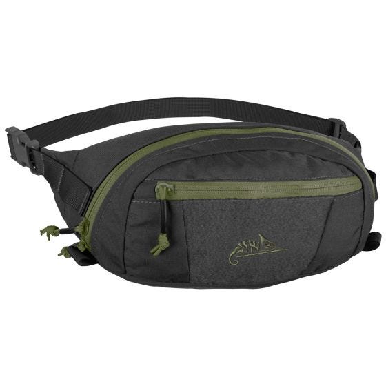 Helikon marsupio Bandicoot in nero / Olive Green