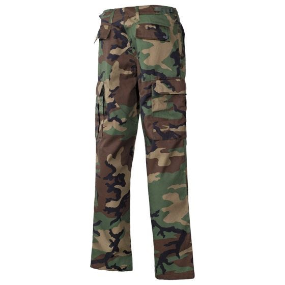MFH Pantaloni Combat US BDU Reinforced - Woodland