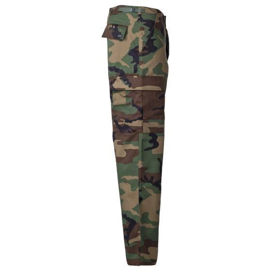 MFH Pantaloni Combat US BDU Reinforced - Woodland