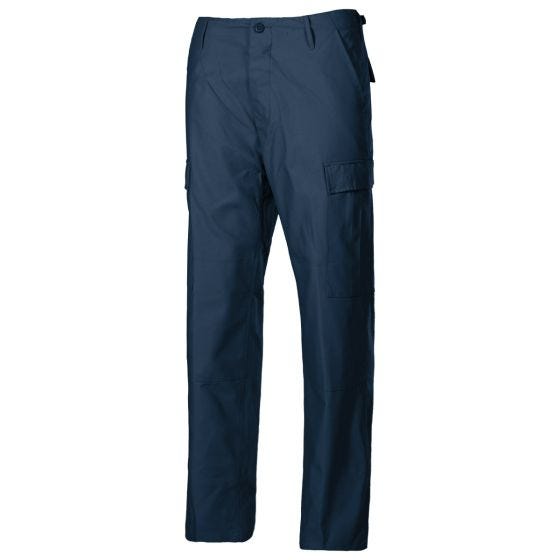 MFH Pantaloni Combat US BDU Reinforced - blu