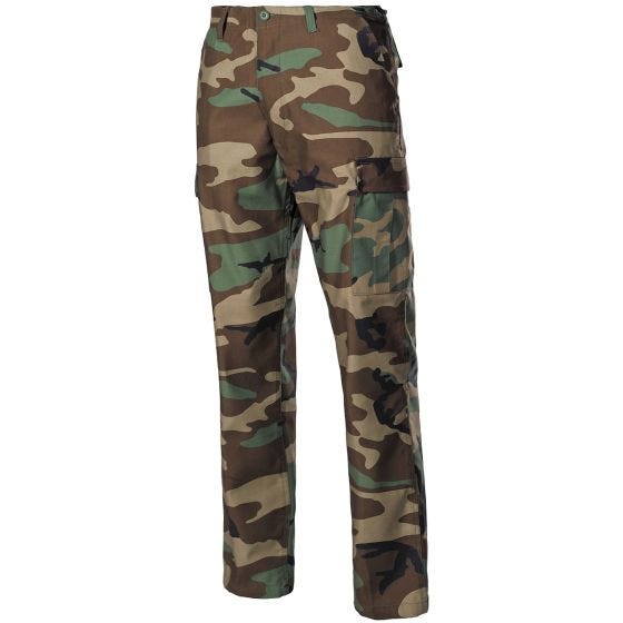 MFH Pantaloni Combat US BDU - Woodland