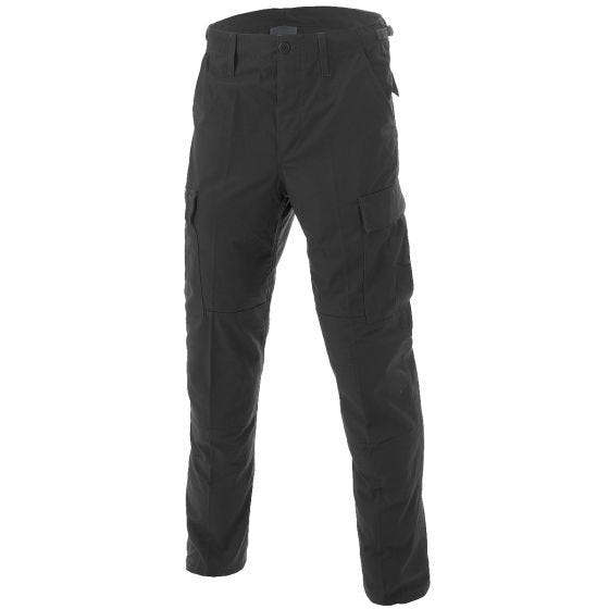MFH pantaloni BDU da combattimento in Ripstop nero