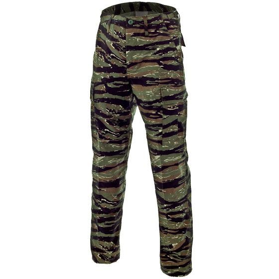 MFH pantaloni BDU da combattimento in Ripstop Tiger Stripe