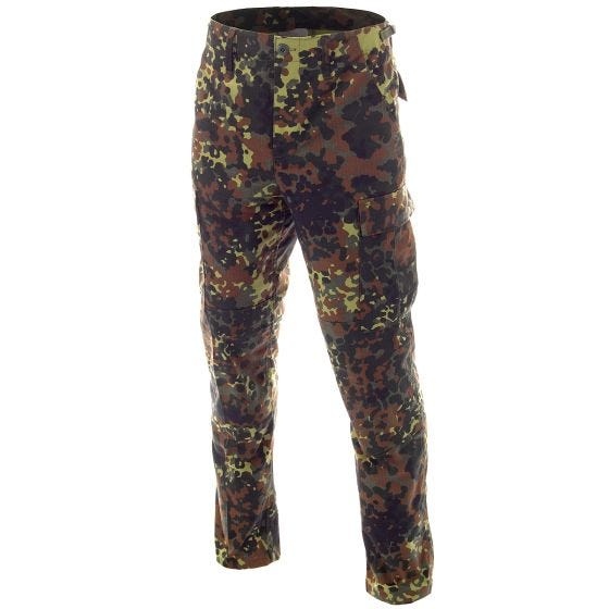 MFH pantaloni BDU da combattimento in Ripstop Flecktarn