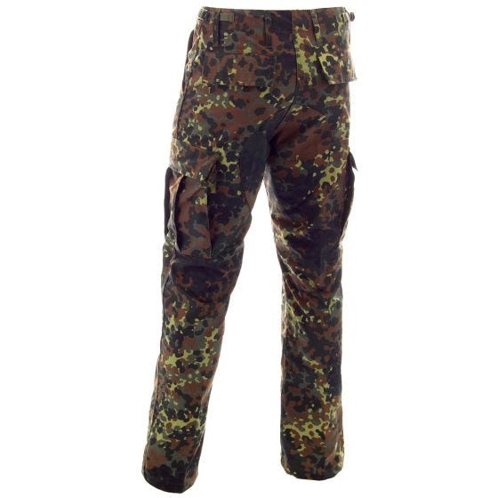 MFH pantaloni BDU da combattimento in Ripstop Flecktarn