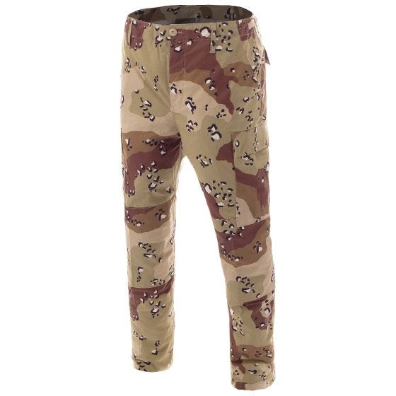MFH pantaloni BDU da combattimento in Ripstop Desert a 6 colori