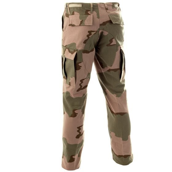 MFH pantaloni BDU da combattimento in Ripstop Desert a 3 colori