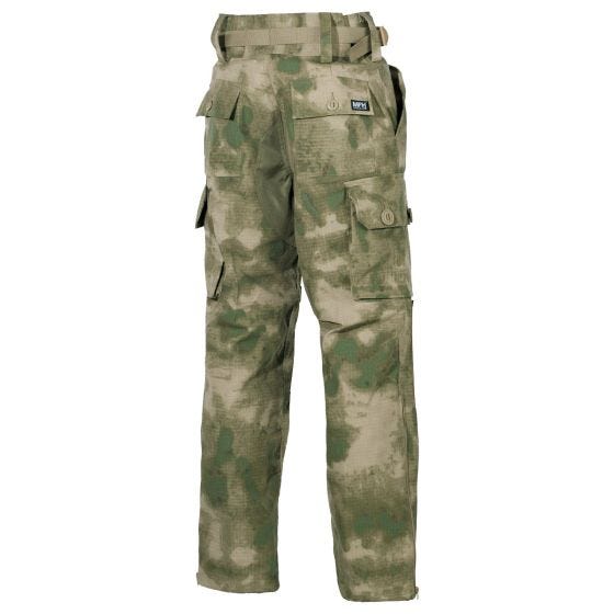MFH Pantaloni Comando Smock in Ripstop - HDT Camo FG