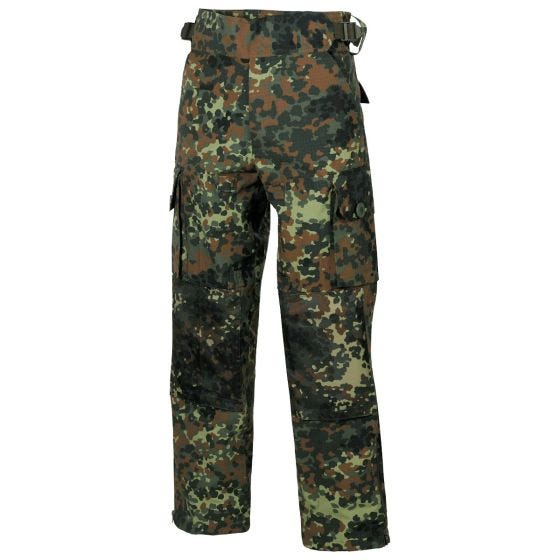 MFH Pantaloni Comando Smock in Ripstop - Flecktarn