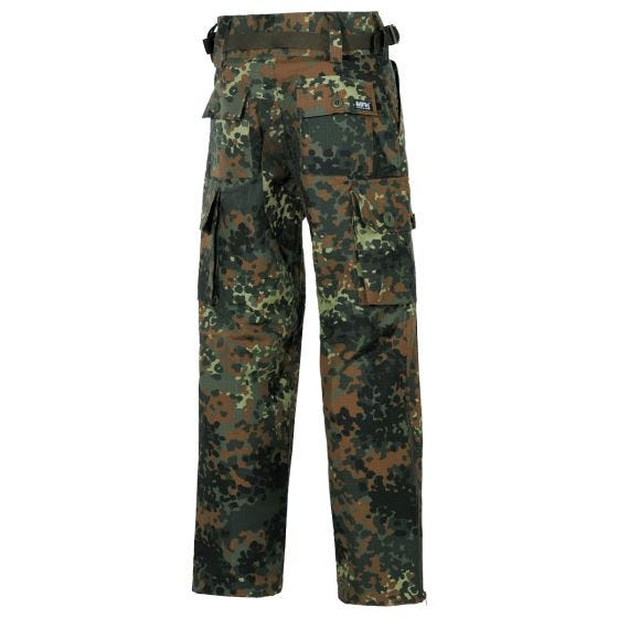 MFH Pantaloni Comando Smock in Ripstop - Flecktarn