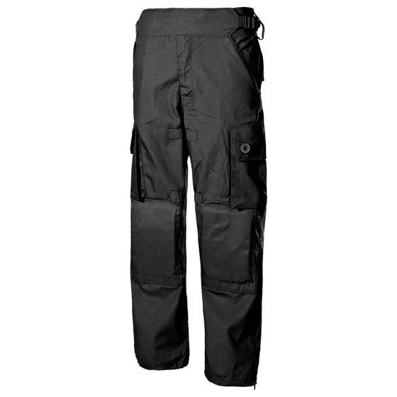 MFH Pantaloni Comando Smock in Ripstop - Nero