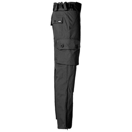 MFH Pantaloni Comando Smock in Ripstop - Nero