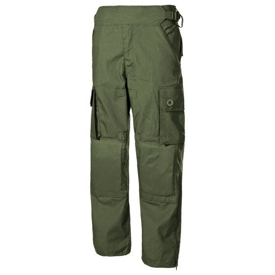 MFH Pantaloni Comando Smock in Ripstop - verde OD