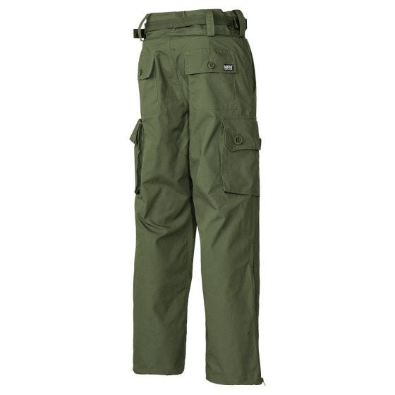 MFH Pantaloni Comando Smock in Ripstop - verde OD