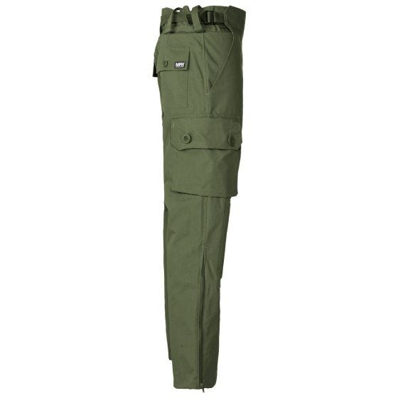 MFH Pantaloni Comando Smock in Ripstop - verde OD