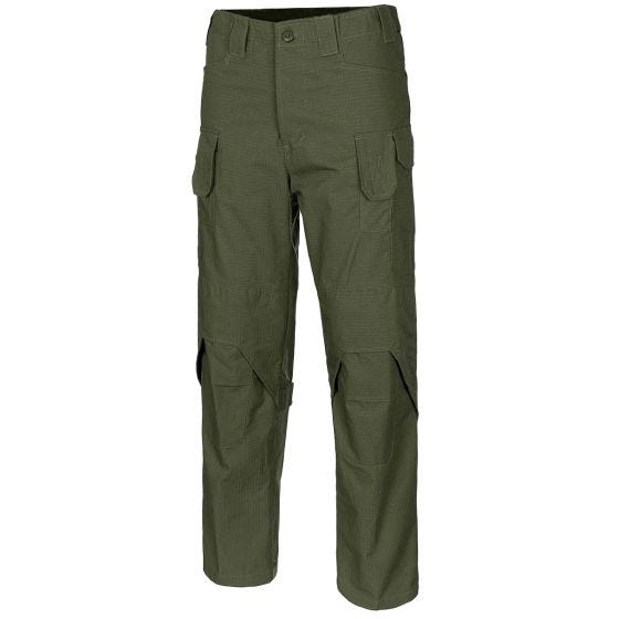 MFH pantaloni Mission da combattimento in Ripstop in OD Green