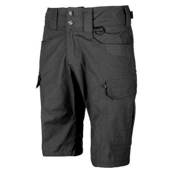 MFH Pantaloni bermuda Storm in Ripstop - Nero