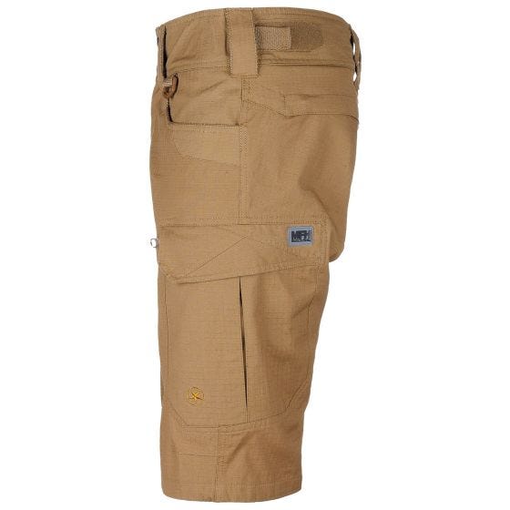 MFH Pantaloni bermuda Storm in Ripstop - Coyote Tan