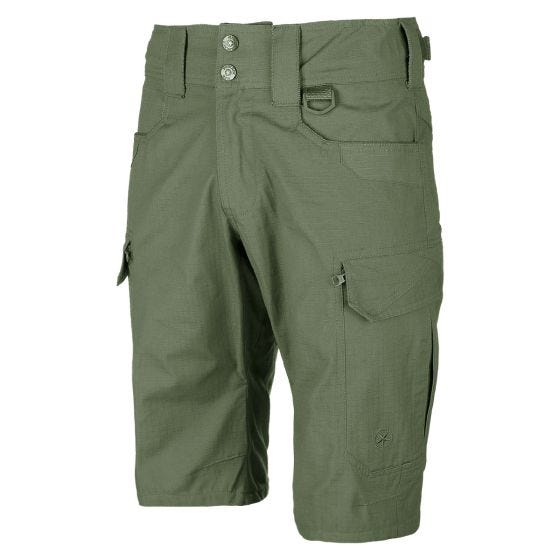 MFH Pantaloni bermuda Storm in Ripstop - verde OD