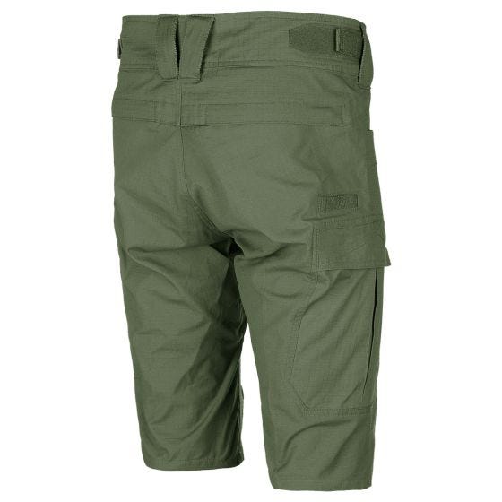 MFH Pantaloni bermuda Storm in Ripstop - verde OD