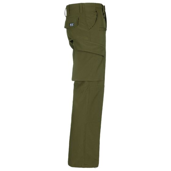 MFH Pantaloni softshell Allround - verde OD