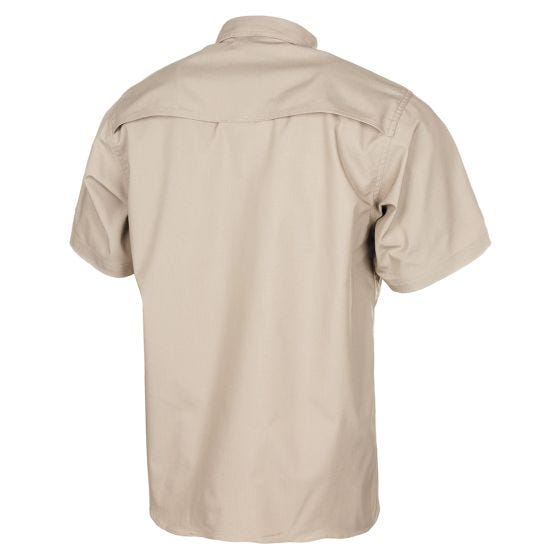 MFH Camicia a maniche corte Attack Rivestito in teflon Ripstop - kaki