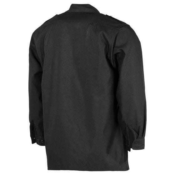 MFH Camicia a maniche lunghe US - Nero