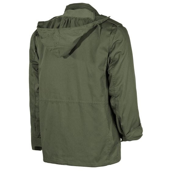 MFH Giacca da campo US M65 con fodera trapuntata - OD Green