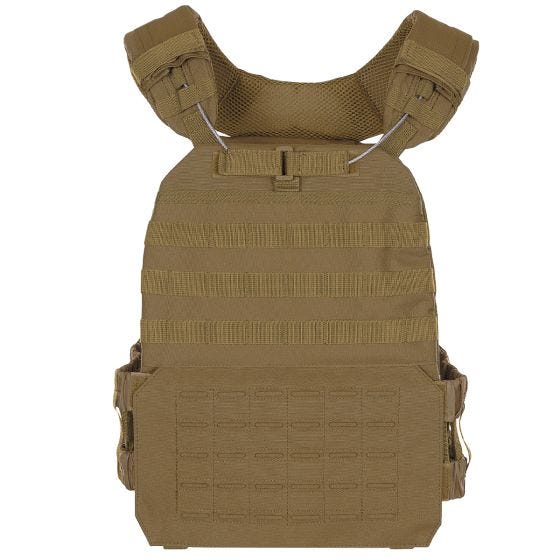 MFH Gilet tattico Laser MOLLE - Coyote Tan