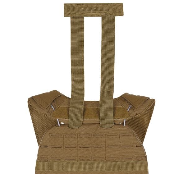MFH Gilet tattico Laser MOLLE - Coyote Tan