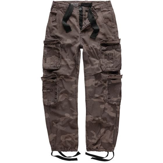 Surplus pantaloni vintage Airborne in Black Camo