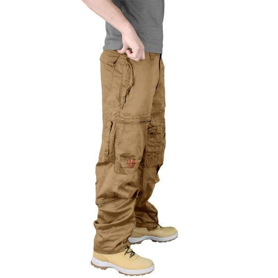 Surplus pantaloni cargo Infantry in Coyote