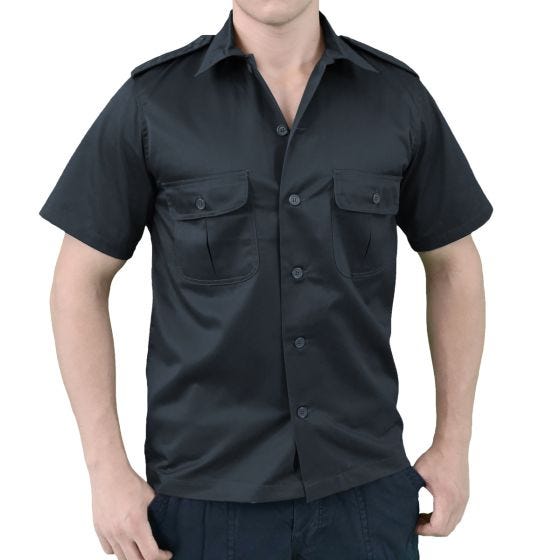 Surplus camicia US a maniche corte in Navy