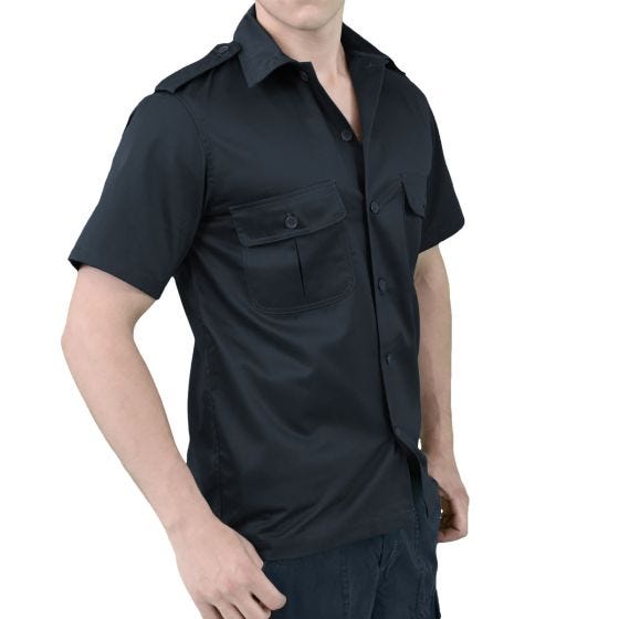 Surplus camicia US a maniche corte in Navy