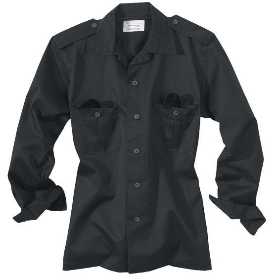 Surplus camicia US a maniche lunghe in Navy