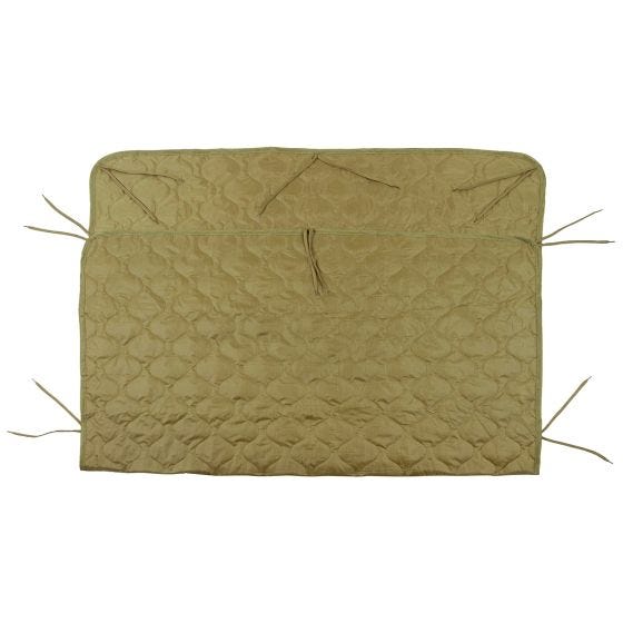 MFH Poncho Foderato - Coyote Tan