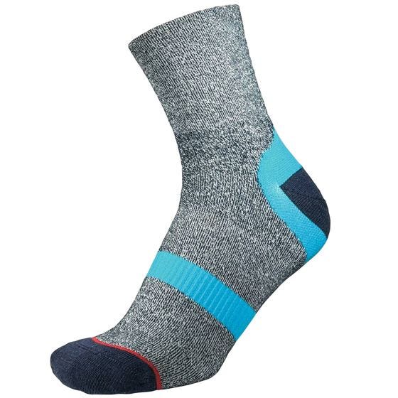 1000 Mile Calze Approach Reprave Double Layer - Navy Marl/Kingfisher
