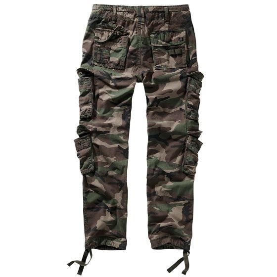 Brandit Pantaloni slim fit Pure - Woodland
