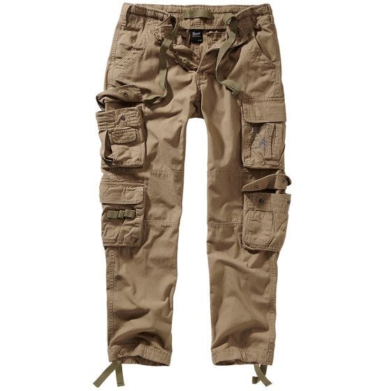 Brandit Pantaloni slim fit Pure - beige