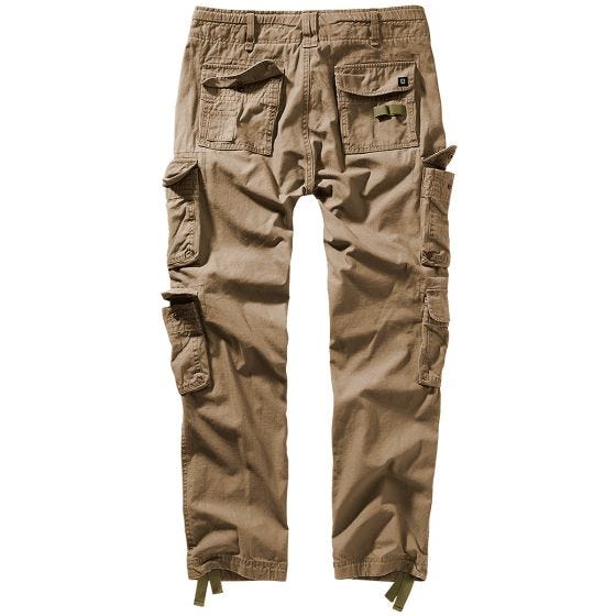 Brandit Pantaloni slim fit Pure - beige
