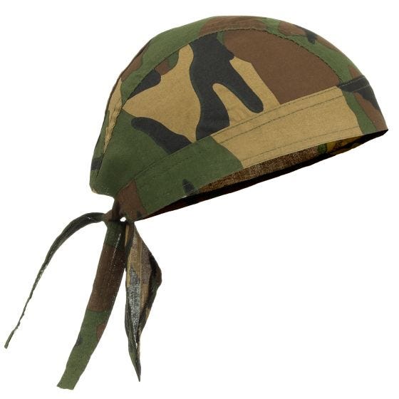MFH bandana in Woodland