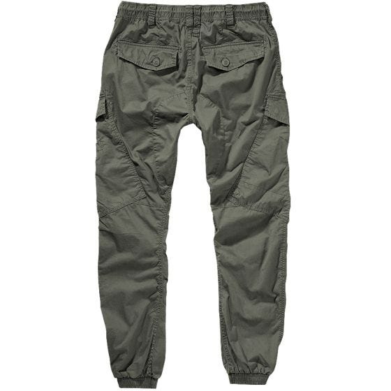 Brandit pantaloni Ray Vintage in verde oliva