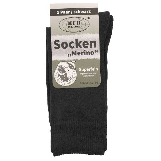 MFH Calze Merino - Nero