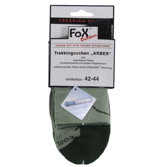 Fox Outdoor Calze Arber Trekking - Oliva