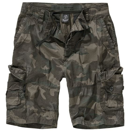 Brandit pantaloncini Ty in Dark Camo