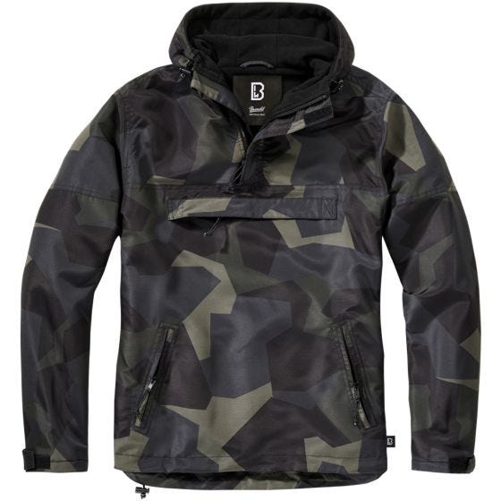 Brandit Giacca antivento - Swedish M90 Dark Camo
